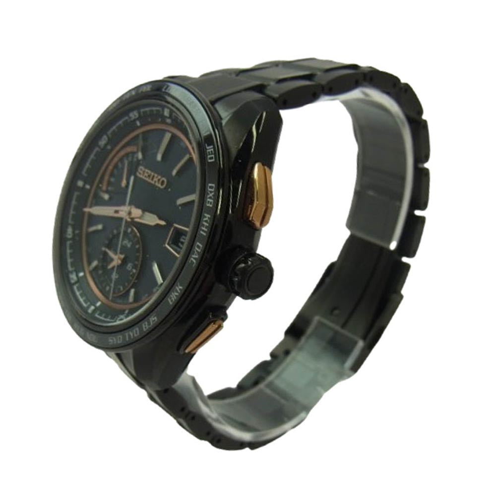 SEIKO セイコー SAGA2638B63-0AN0 ブライツ ソーラー電波 腕時計 ウォッチ ブラック系【中古】