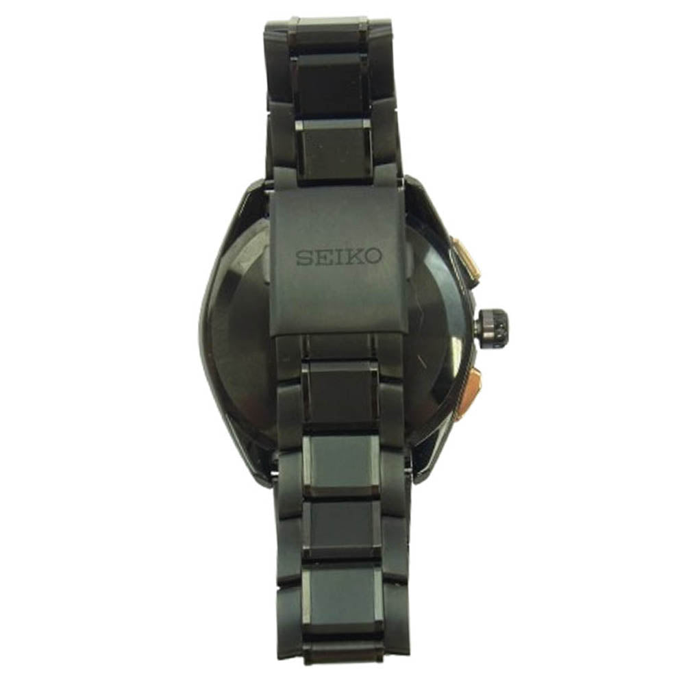 SEIKO セイコー SAGA2638B63-0AN0 ブライツ ソーラー電波 腕時計 ウォッチ ブラック系【中古】