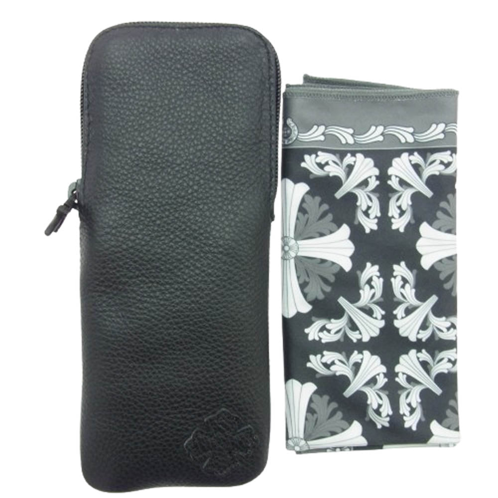 CHROME HEARTS クロムハーツ（原本無） 2025年購入証明冊子付属 純正レンズ付属 GITTIN ANY-A 度入り アイウェア サングラス メガネ 眼鏡 52□19-145【中古】