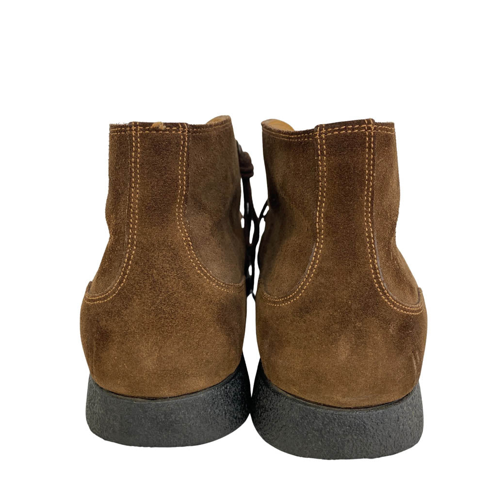 Santoni サントーニ 5505 スエード チャッカ ブーツ ブラウン系 9【中古】