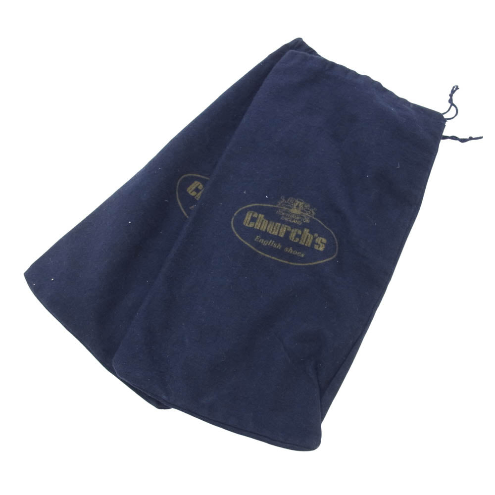 CHURCH'S チャーチ キャップトゥ 内羽根 ストレートチップ レザー シューズ ブラウン系 9【中古】