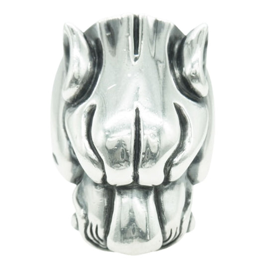 REID MFG リード エムエフジー Couger Ring クーガー アニマル リング シルバー系 19号【中古】