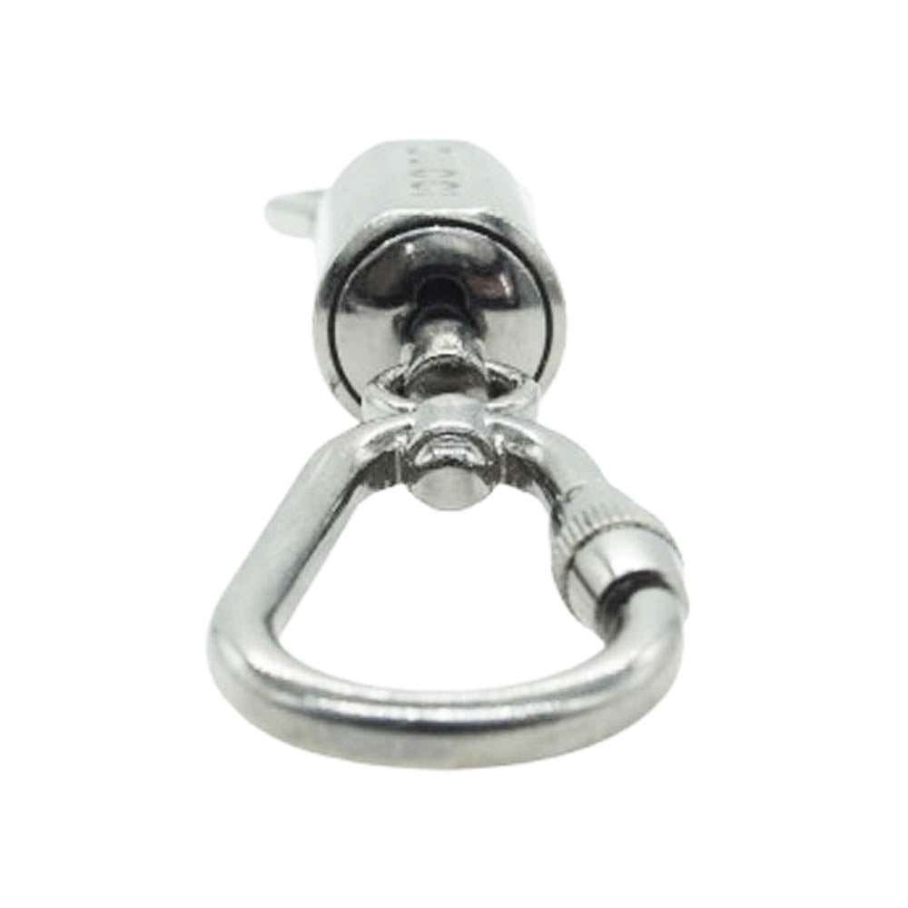 GUCCI グッチ ダブルフック キーリング キーホルダー シルバー系【中古】