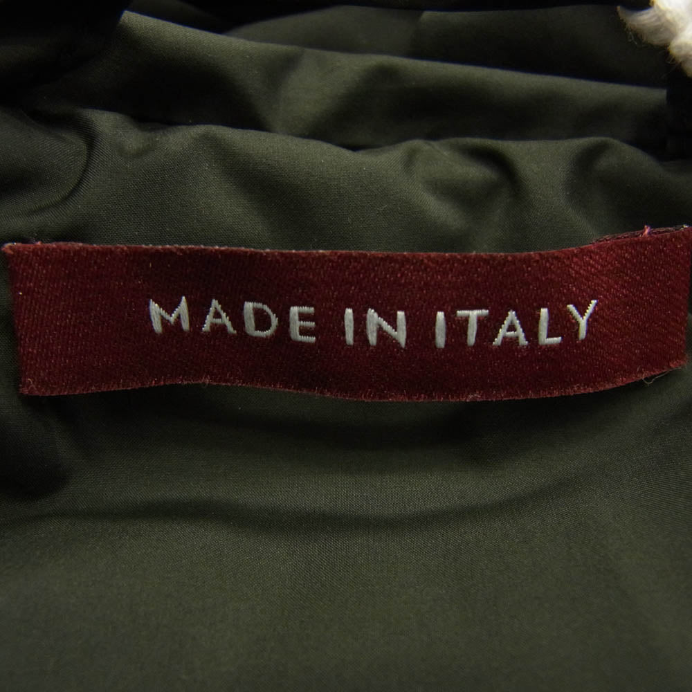 GUCCI グッチ 794823 Z8BUL GGナイロンキャンバス 中綿 パファー ジャケット ベージュ系 ブラック系 46【中古】