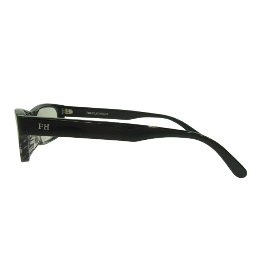 THE FLAT HEAD ザフラットヘッド サングラス アイウェア 眼鏡 ブラック系【中古】