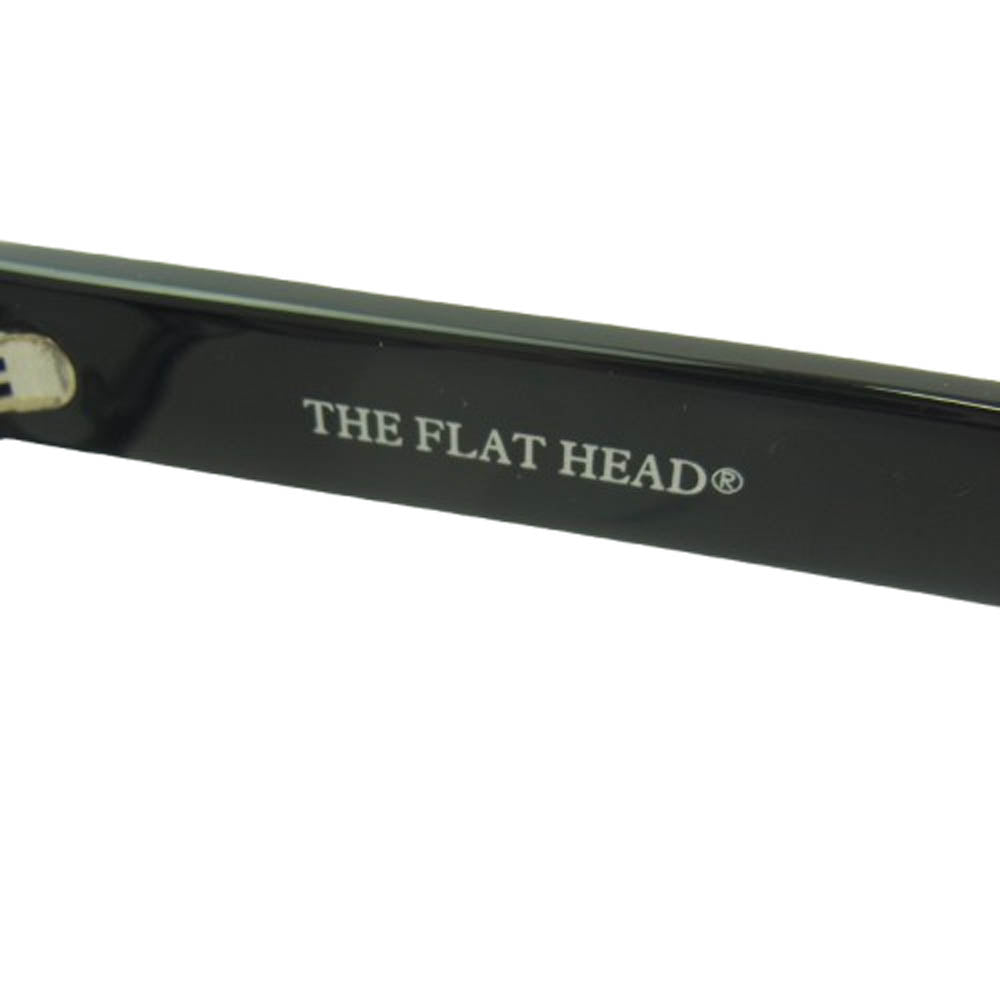 THE FLAT HEAD ザフラットヘッド サングラス アイウェア 眼鏡 ブラック系【中古】