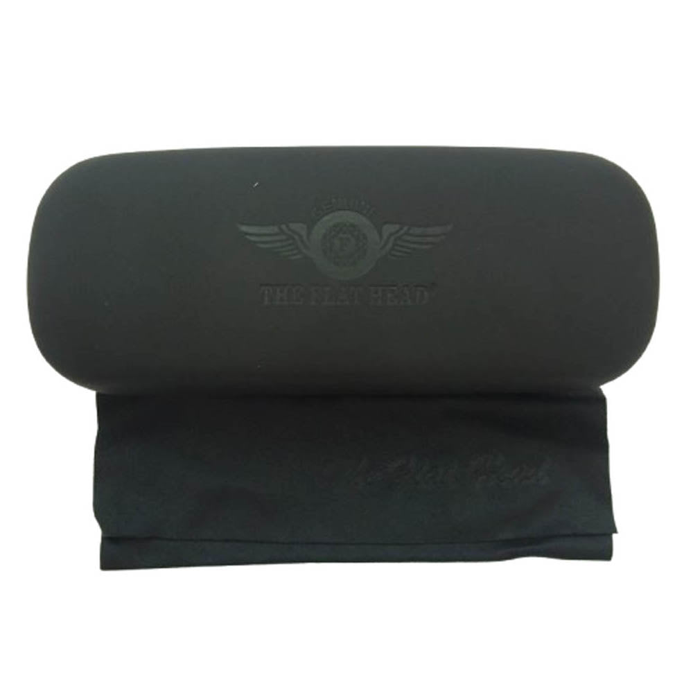 THE FLAT HEAD ザフラットヘッド サングラス アイウェア 眼鏡 ブラック系【中古】