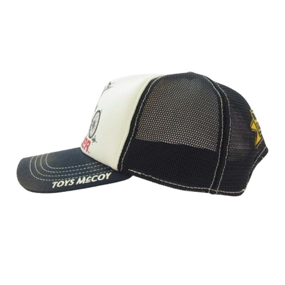 The REAL McCOY'S ザリアルマッコイズ TOYS McCOY トイズマッコイ EASY RIDER MESH CAP RIDE TO LIVE,LIVE TO RIDE イージーライダー キャップ ブラック系 表記サイズ無し【中古】