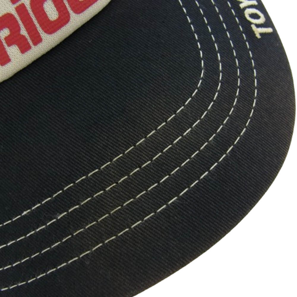 The REAL McCOY'S ザリアルマッコイズ TOYS McCOY トイズマッコイ EASY RIDER MESH CAP RIDE TO LIVE,LIVE TO RIDE イージーライダー キャップ ブラック系 表記サイズ無し【中古】