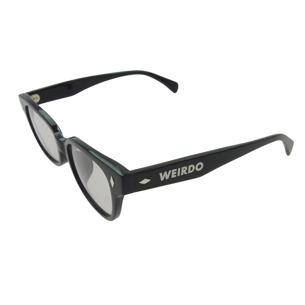 WEIRDO ウィアード サングラス アイウェア 眼鏡 ブラック系【中古】