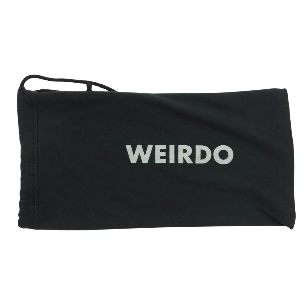 WEIRDO ウィアード サングラス アイウェア 眼鏡 ブラック系【中古】