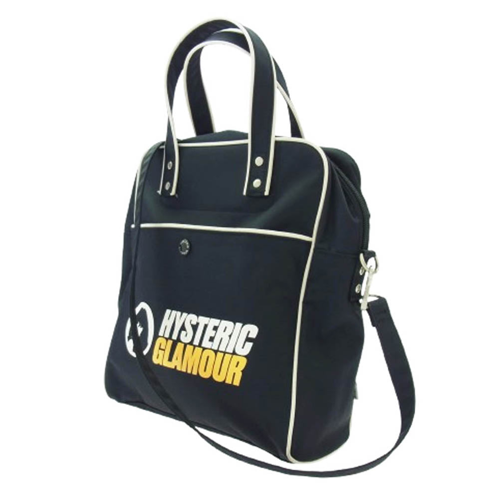 HYSTERIC GLAMOUR ヒステリックグラマー CIRCLE GIRL 2WAY サークルガール ショルダー ミニボストンバッグ ダークネイビー系【中古】