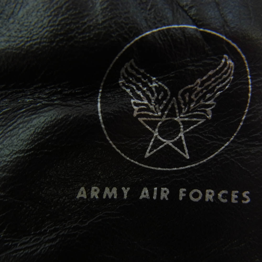 The REAL McCOY'S ザリアルマッコイズ MA18107 TYPE A-10 GLOVES ポニーハイド レザー グローブ 手袋 ブラウン系 8.1/2【美品】【中古】