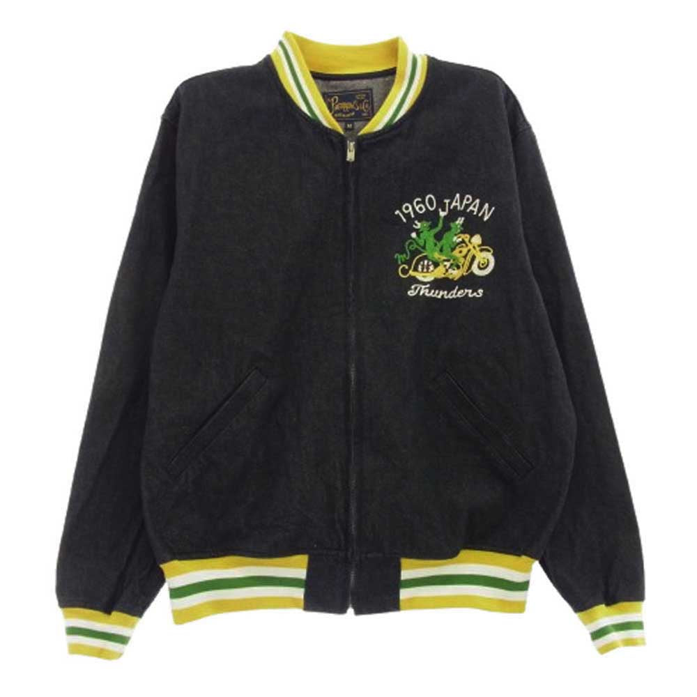 Pherrow's フェローズ 25SS 25S-PTR＆F-JAC 1960 JAPAN 12ozデニム ブルゾンジャケット ブラック系 M【中古】