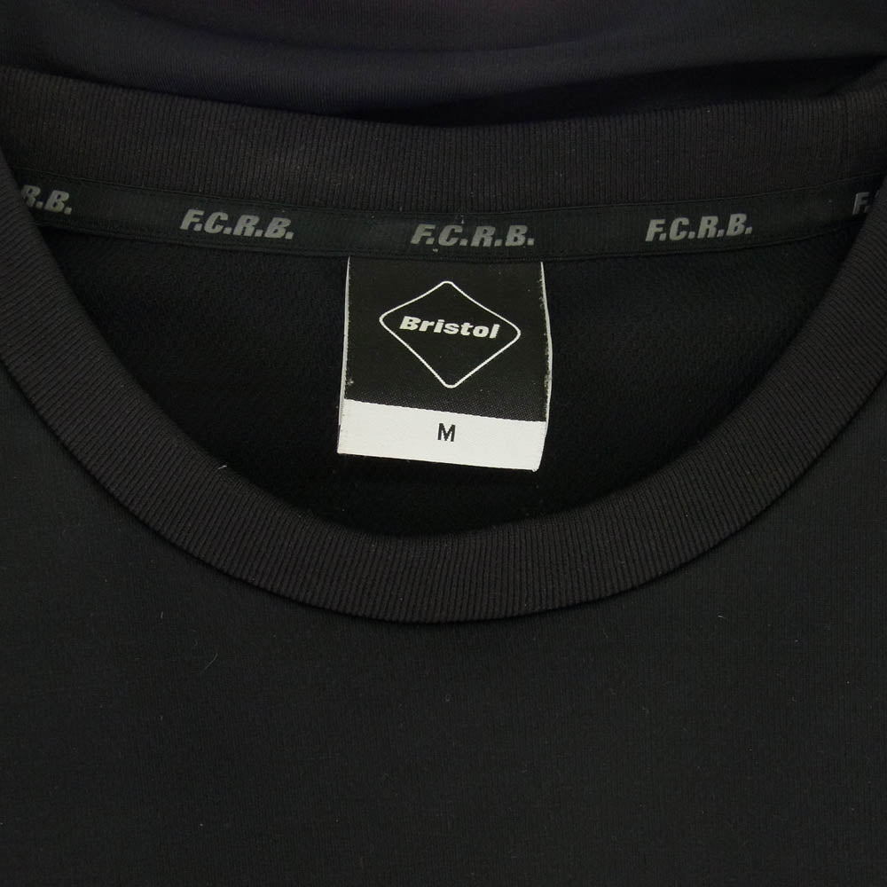 F.C.R.B. エフシーアールビー FCRB-220048 TOP TOUR TEE ロングスリーブ カットソー 長袖 Tシャツ ブラック系 M【中古】