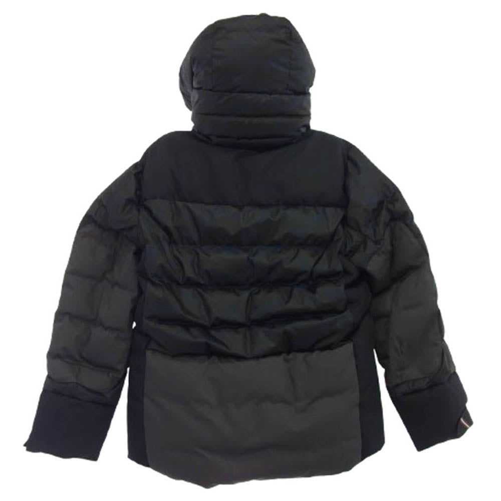 MONCLER モンクレール GRENOBLE グルノーブル KANDER GIUBBOTTO カンダー ロゴワッペン 迷彩柄 ダウン ジャケット ネイビー系 1【中古】