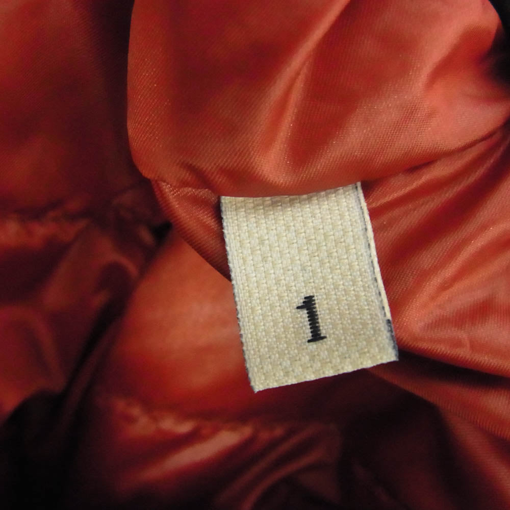 MONCLER モンクレール GRENOBLE グルノーブル KANDER GIUBBOTTO カンダー ロゴワッペン 迷彩柄 ダウン ジャケット ネイビー系 1【中古】