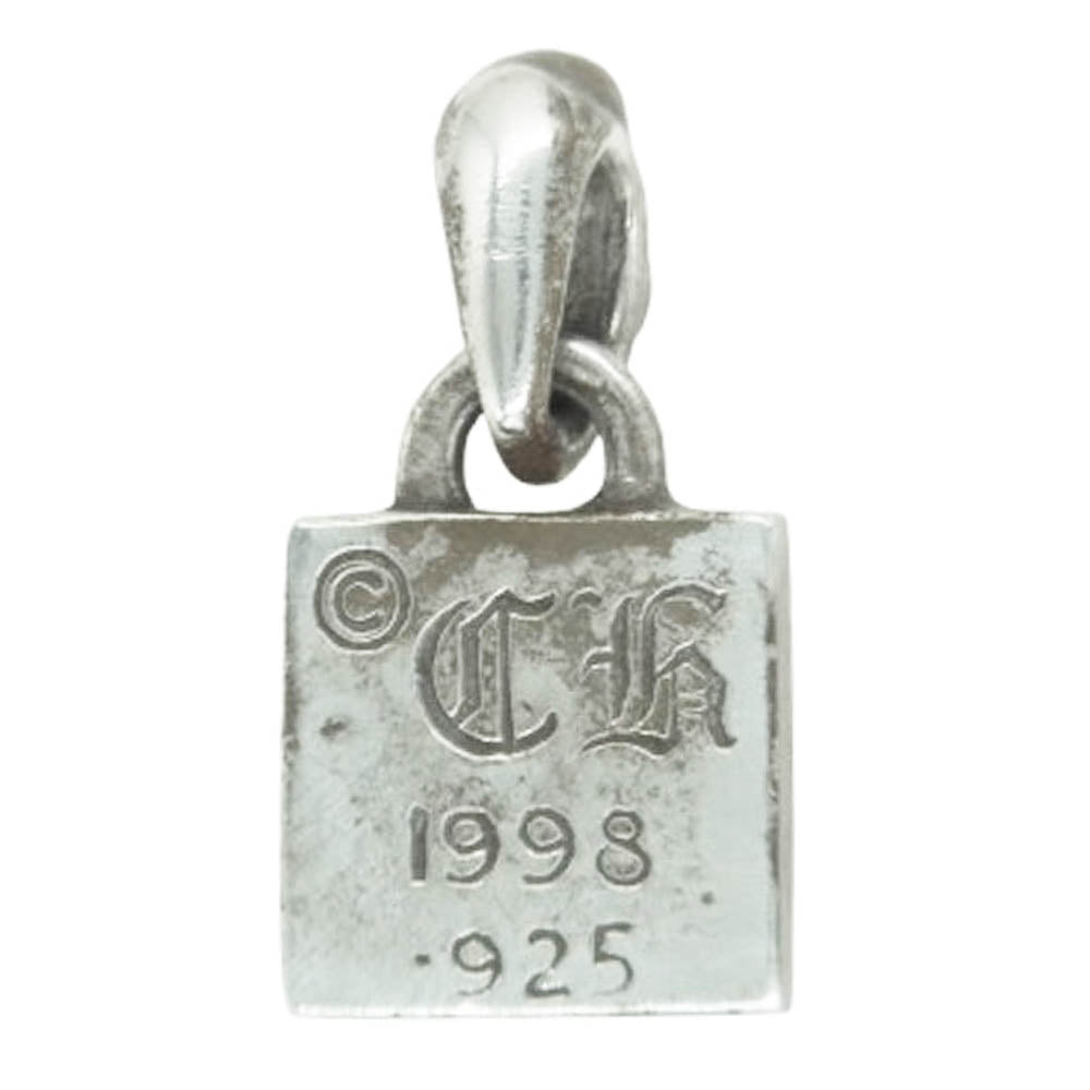 CHROME HEARTS クロムハーツ（原本無） FRAMED CH PLUS フレームド CHプラス チャーム ペンダントトップ シルバー系【中古】