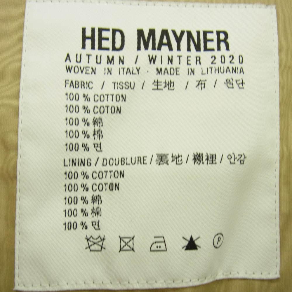 ヘドメイナー 20AW puffy shirt パフィーシャツ 中綿ジャケット ライトブラウン系 L【中古】