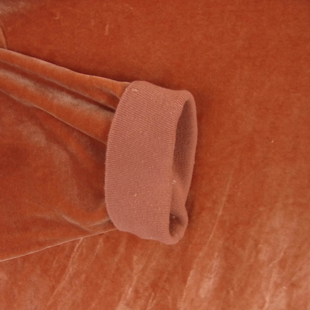 The REAL McCOY'S ザリアルマッコイズ ベロア パイル スウェット トレーナー 日本製 オレンジ系 42【中古】