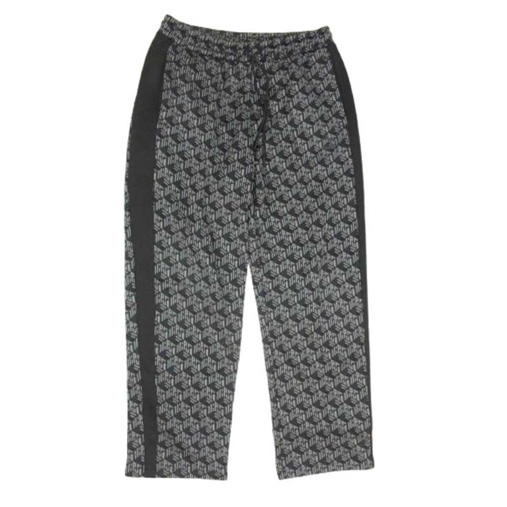 PUMA プーマ 626184 T7 AOP モノグラム ストレート トラックパンツ ブラック系 L【中古】