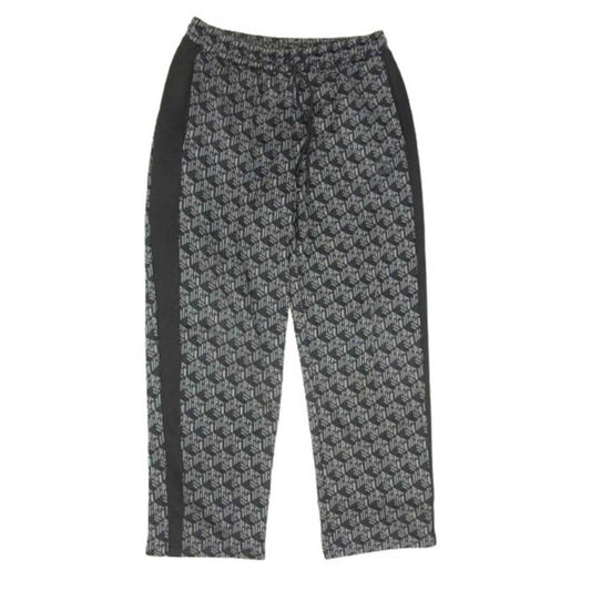 PUMA プーマ 626184 T7 AOP モノグラム ストレート トラックパンツ ブラック系 L【中古】