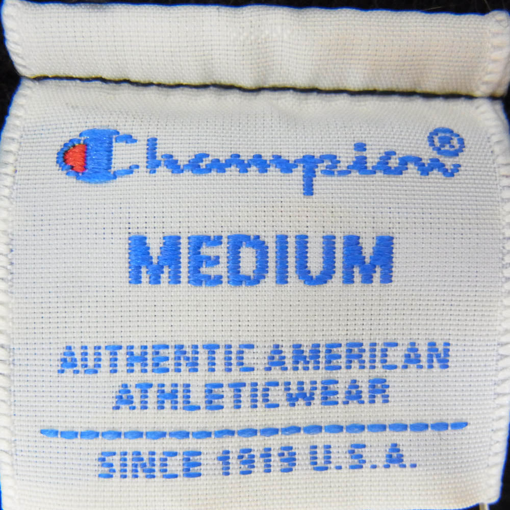 Champion チャンピオン C3-X605 Snap JKT ACTION STYLE アクション スタイル スナップ ジャケット ジャンパー ブルゾン スタジャン ブラック系 M【中古】