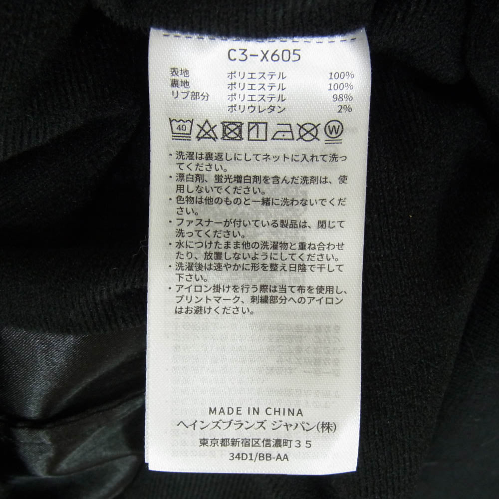 Champion チャンピオン C3-X605 Snap JKT ACTION STYLE アクション スタイル スナップ ジャケット ジャンパー ブルゾン スタジャン ブラック系 M【中古】