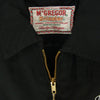 McGregor マックレガー 60s Drizzlerタグ Drizzler Jacket ROAD GEMS ダイヤモンド刺繍 ドリズラー フルジップ ジャケット ブラック系 38【中古】