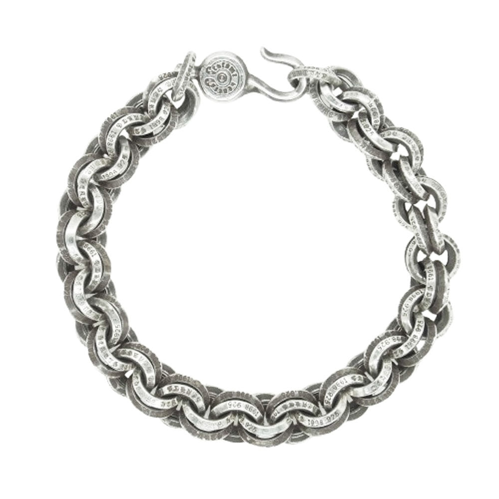 CHROME HEARTS クロムハーツ（原本無） 1 DOUBLE B RING #1 ダブルBリング ブレスレット シルバー系【中古】