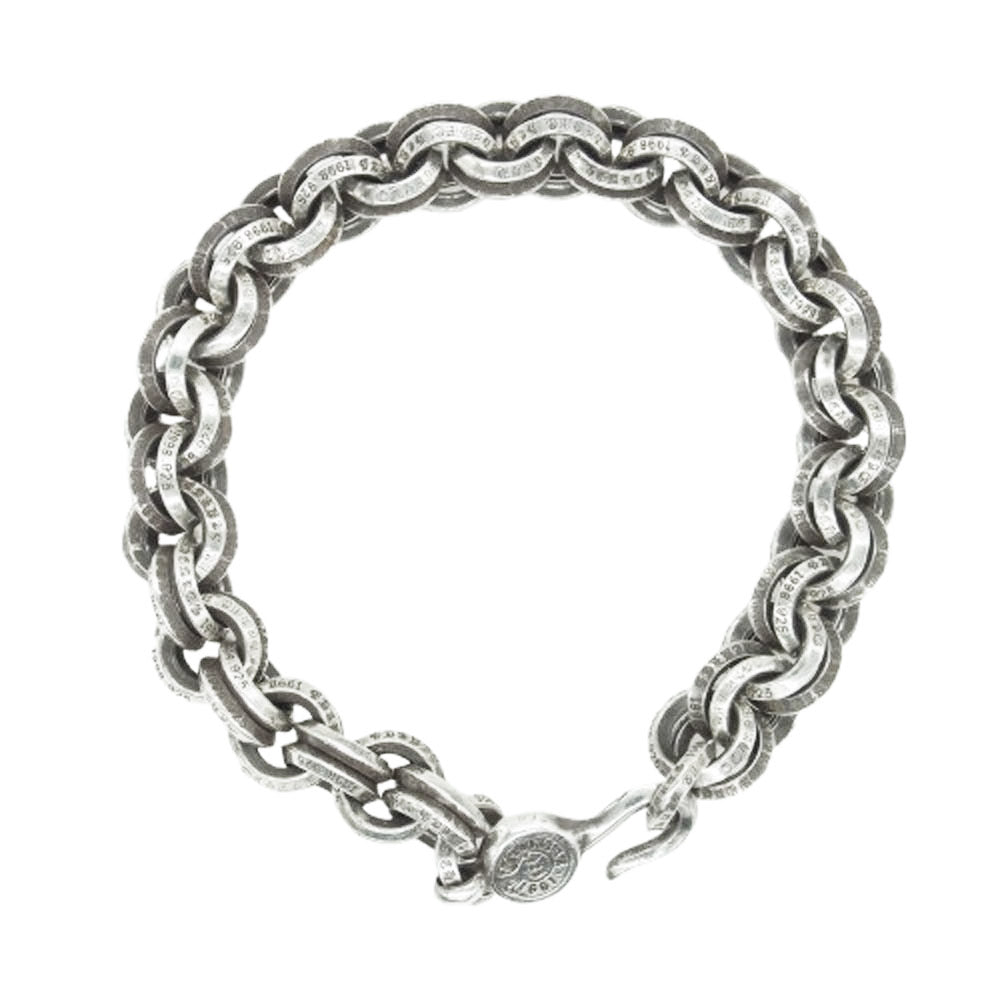 CHROME HEARTS クロムハーツ（原本無） 1 DOUBLE B RING #1 ダブルBリング ブレスレット シルバー系【中古】
