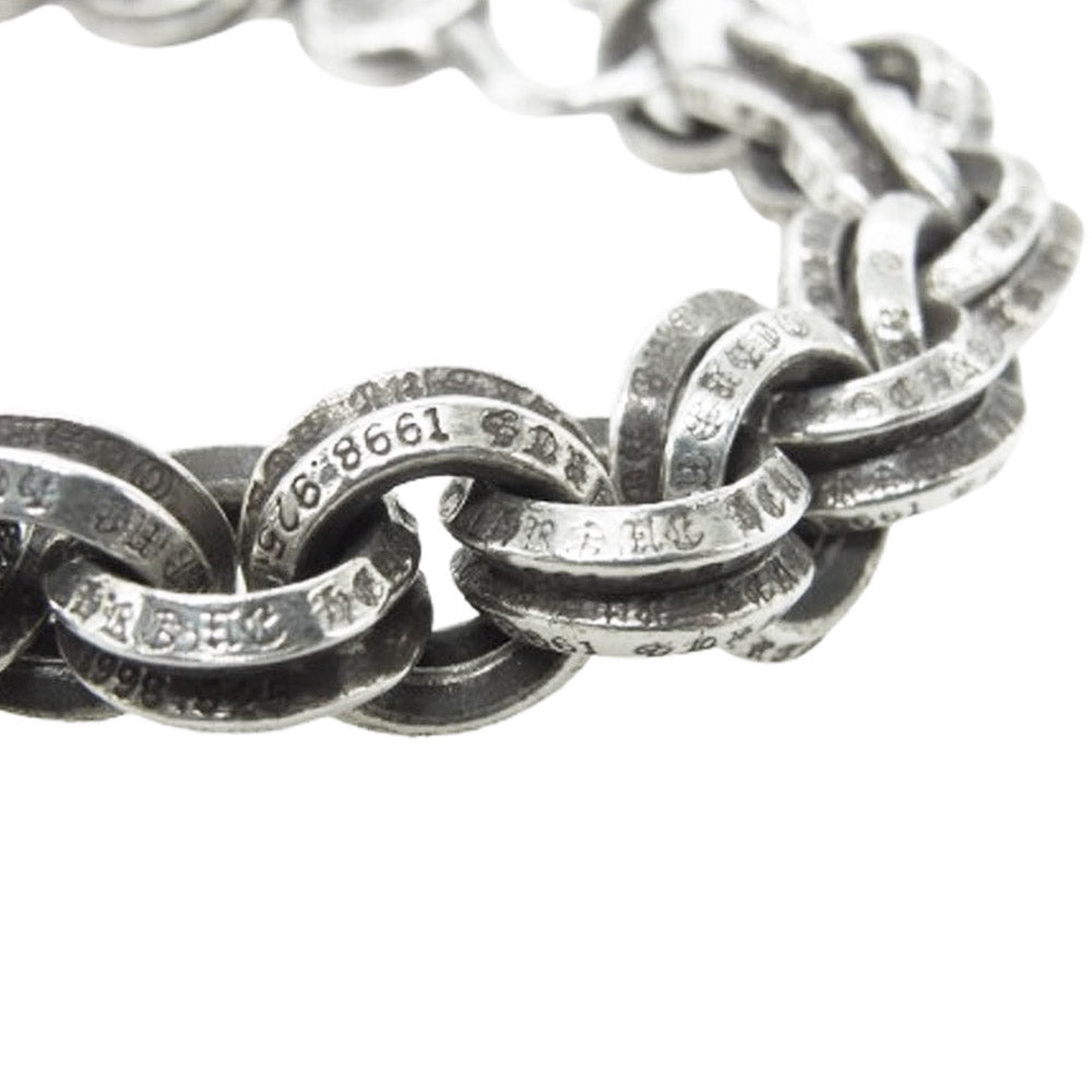 CHROME HEARTS クロムハーツ（原本無） 1 DOUBLE B RING #1 ダブルBリング ブレスレット シルバー系【中古】