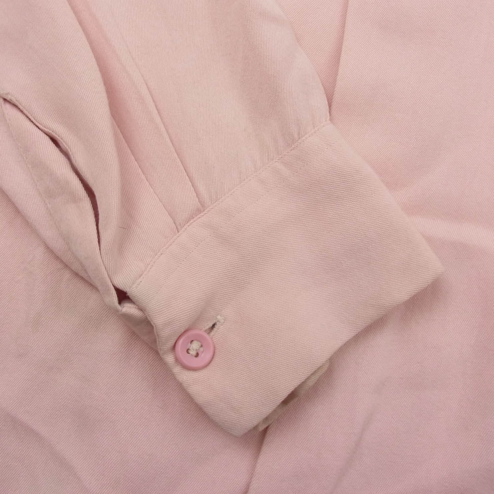 ヴィンテージ 50ｓ PILGRIM ピルグリム レーヨン オープンカラー シャツ ピンク系 M【中古】