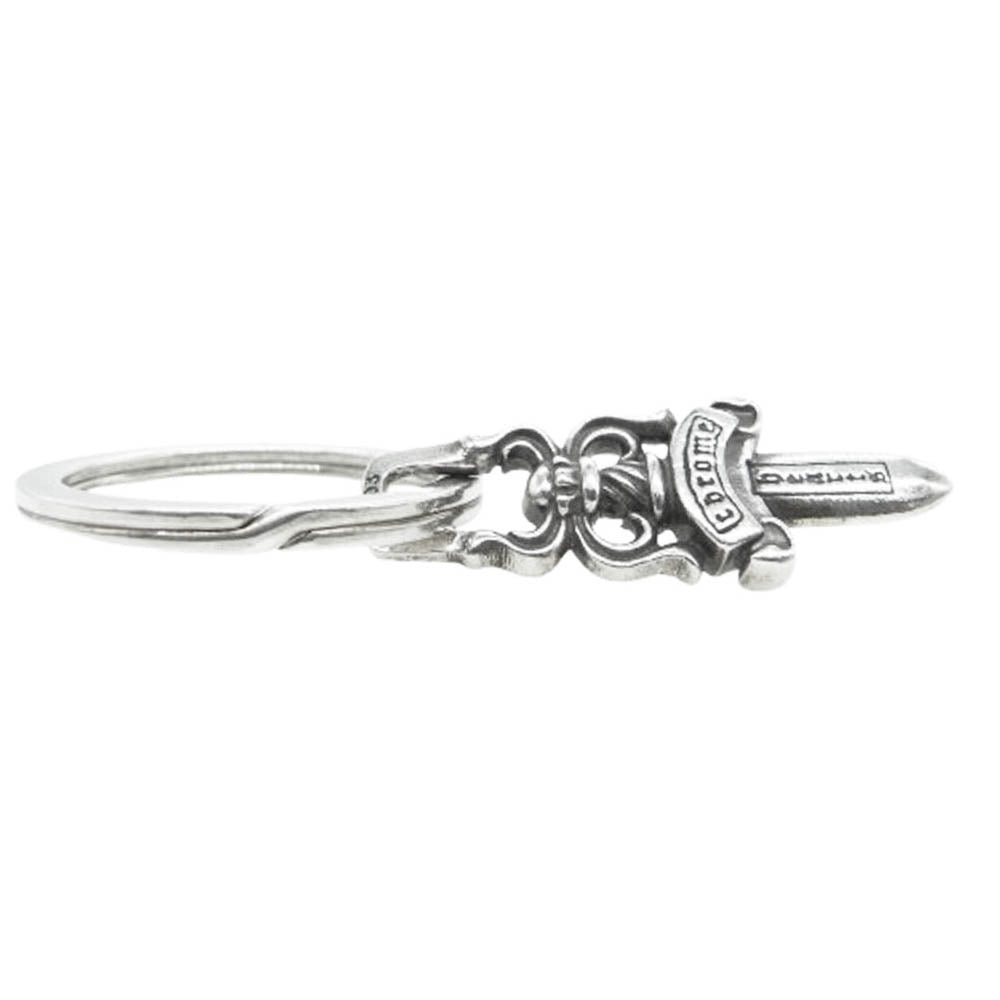 CHROME HEARTS クロムハーツ（原本無） RNG&No5 DGGR キーリング #5ダガー キーリング シルバー系【中古】
