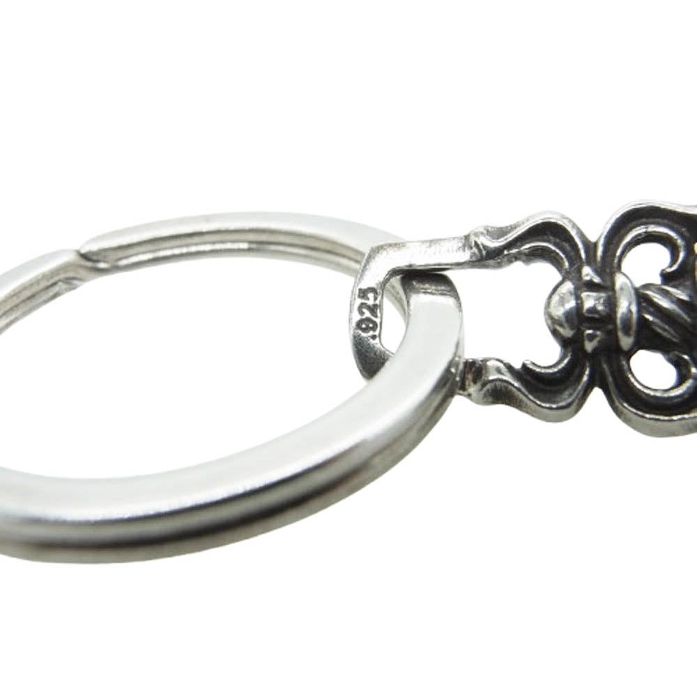 CHROME HEARTS クロムハーツ（原本無） RNG&No5 DGGR キーリング #5ダガー キーリング シルバー系【中古】
