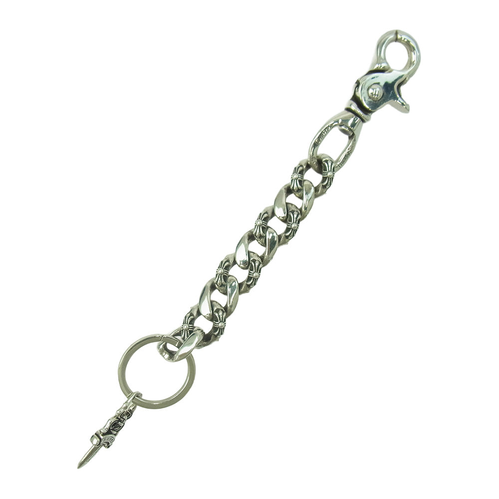 CHROME HEARTS クロムハーツ（原本無） CLP CHN FANCY-L ファンシーリンク ロング キーチェーン シルバー系【中古】