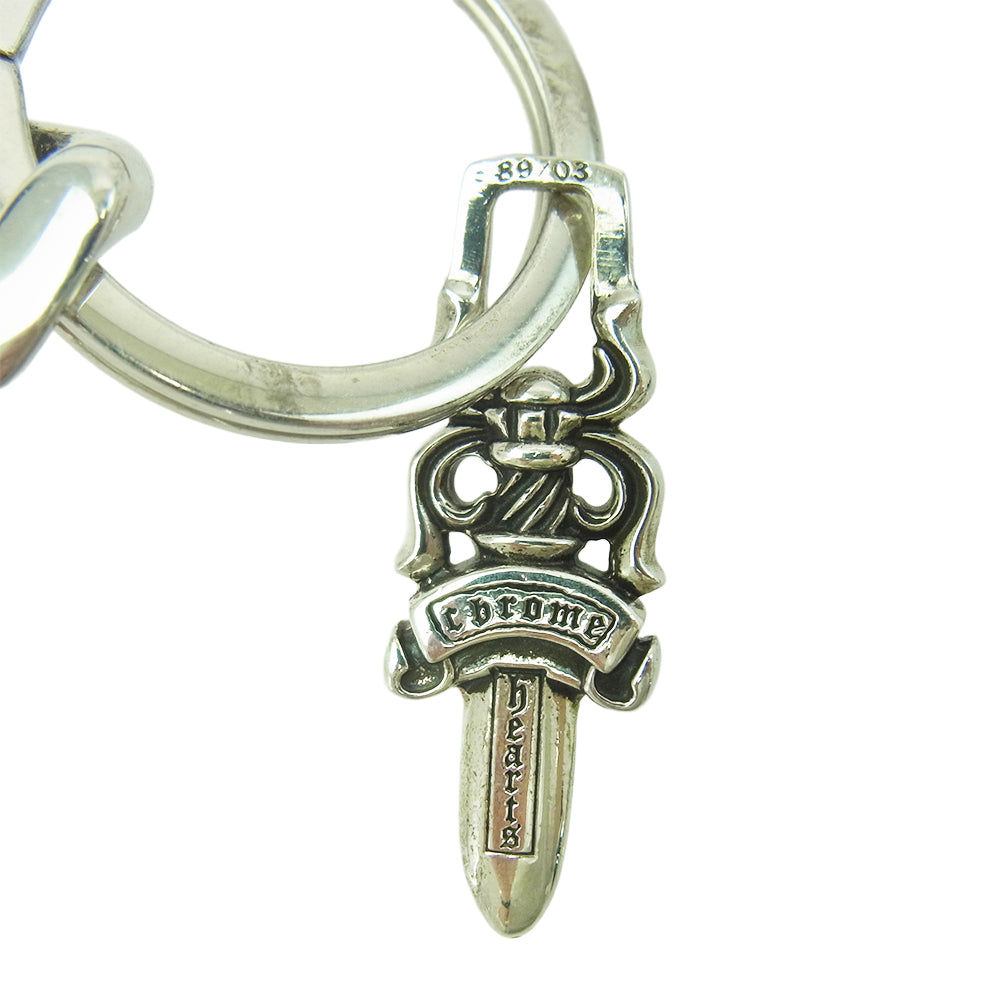 CHROME HEARTS クロムハーツ（原本無） CLP CHN FANCY-L ファンシーリンク ロング キーチェーン シルバー系【中古】
