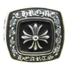 CHROME HEARTS クロムハーツ（原本無） LRG CHAMPION P DMND ラージ チャンピオン PAVE ダイヤ リング シルバー系 17号【中古】