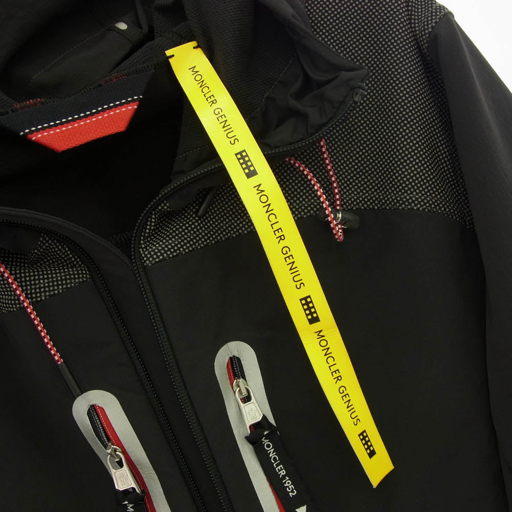 MONCLER モンクレール 21AW G20921A00016 ×AND WANDER GENIUS ジニアス アンドワンダー マウンテンパーカー ジャケット サイズ2 ブラック系 2【中古】