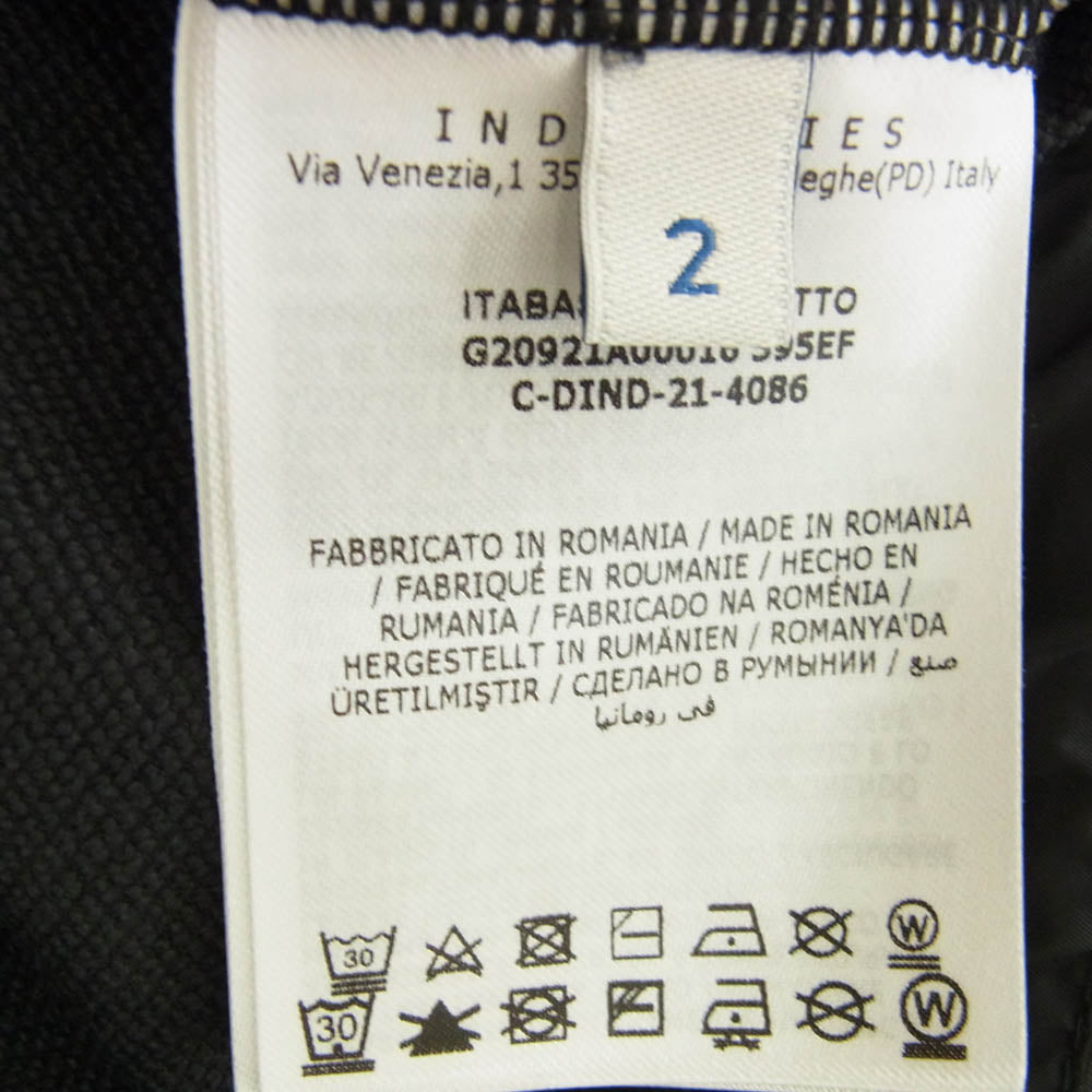 MONCLER モンクレール 21AW G20921A00016 ×AND WANDER GENIUS ジニアス アンドワンダー マウンテンパーカー ジャケット サイズ2 ブラック系 2【中古】