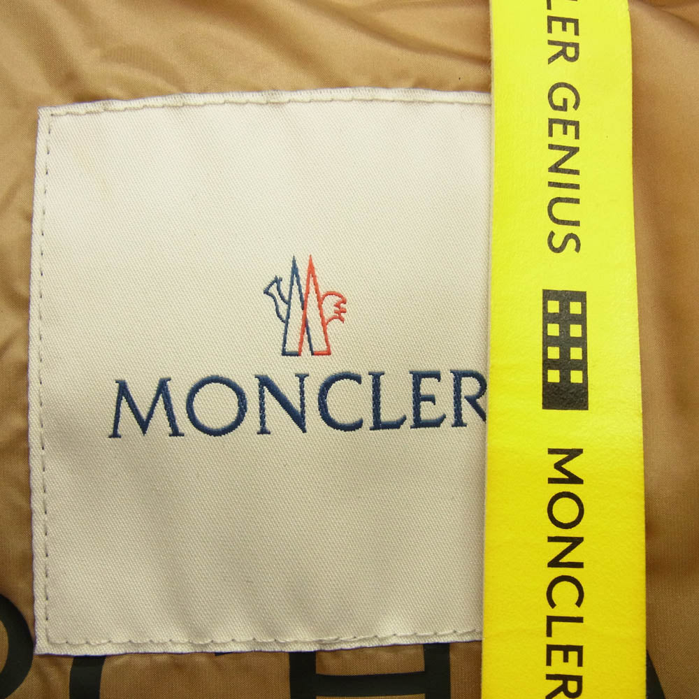 MONCLER モンクレール 21AW G209L1A00022 × palm angels パームエンジェルス BADEN PAISLEY FLEECE JACKET ペイズリー フリース ジャケット サイズ2 オフホワイト系 ブラック系 2【中古】