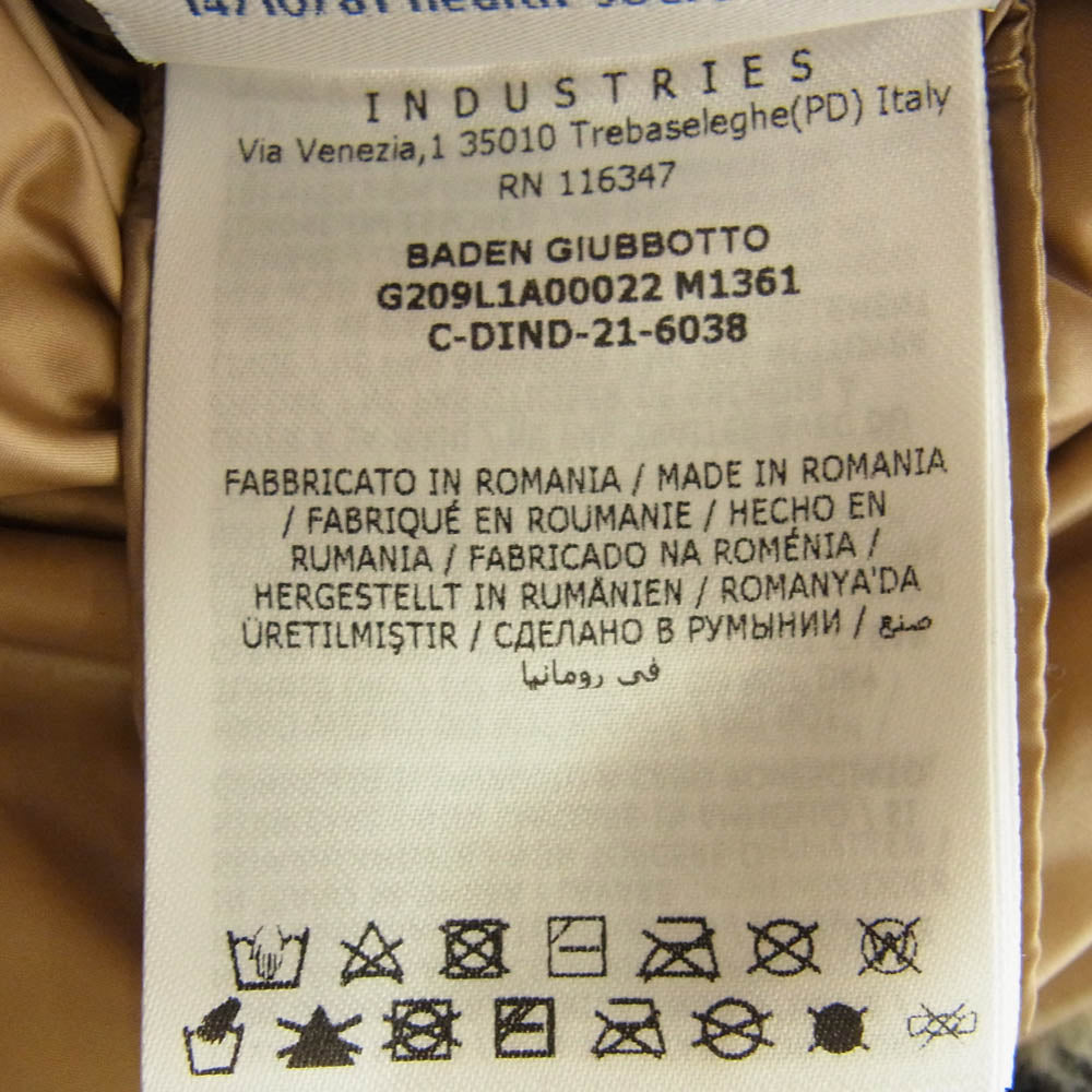 MONCLER モンクレール 21AW G209L1A00022 × palm angels パームエンジェルス BADEN PAISLEY FLEECE JACKET ペイズリー フリース ジャケット サイズ2 オフホワイト系 ブラック系 2【中古】