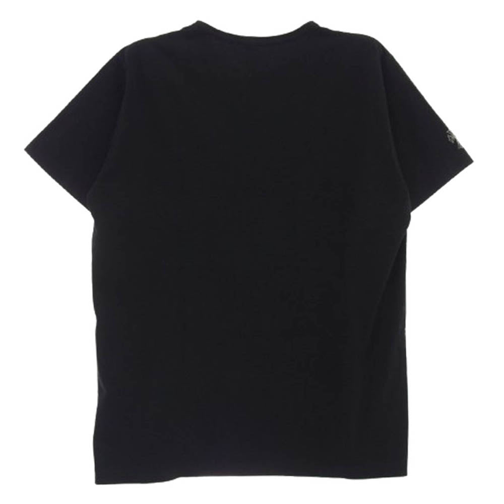 CHROME HEARTS クロムハーツ（原本無） Y NOT S/S ワイノット ロゴ刺繍 スモールCHクロス刺繍 半袖 Tシャツ ブラック系 L【美品】【中古】