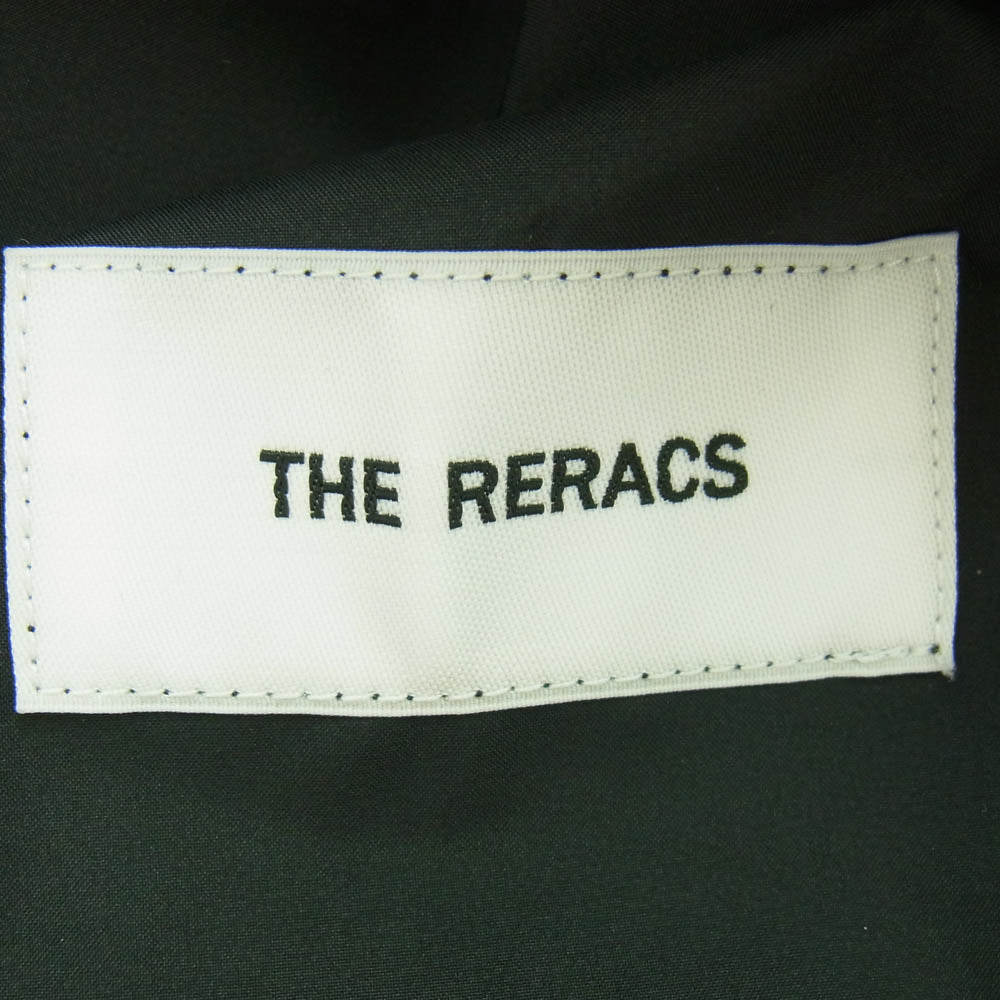 THE RERACS ザリラクス 23SS 23SS-RECT-359-J STANDCOLLAR BIG ECWCS スタンドカラー ビッグ エクワックス ジャケット ブラック系 46【極上美品】【中古】