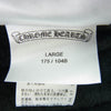 CHROME HEARTS クロムハーツ（原本無） 2024年南青山店購入レシート付属 国内正規品 SWTSHRT PLVR ネックロゴ クルーネック スウェット トレーナー ブラック系 L【中古】