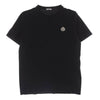 MONCLER モンクレール K20918C00033 829H8 SS TSHIRT マリアワッペン クルーネック 半袖 Tシャツ ブラック系 L【中古】