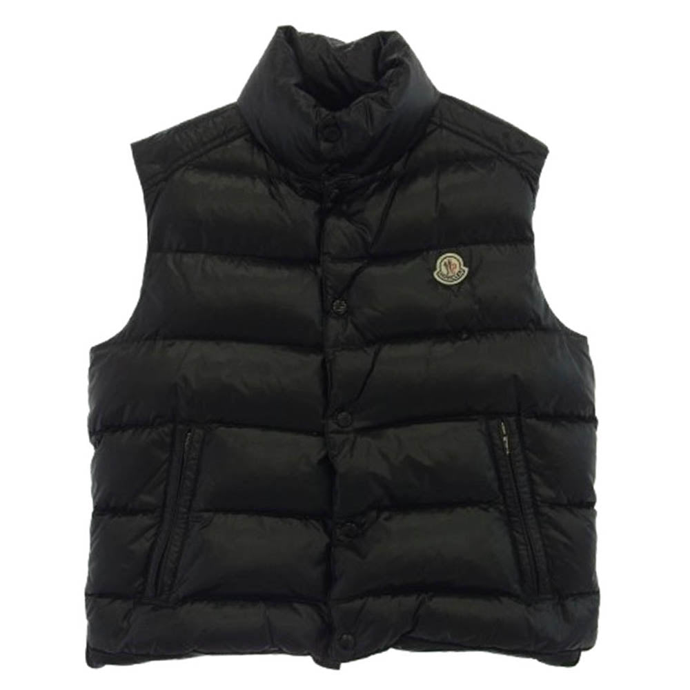 MONCLER モンクレール 120914335005 68950 TIB GILLET シャイニー ダウンベスト ブラック系 2【中古】