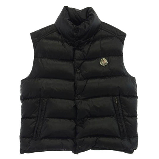 MONCLER モンクレール 120914335005 68950 TIB GILLET シャイニー ダウンベスト ブラック系 2【中古】