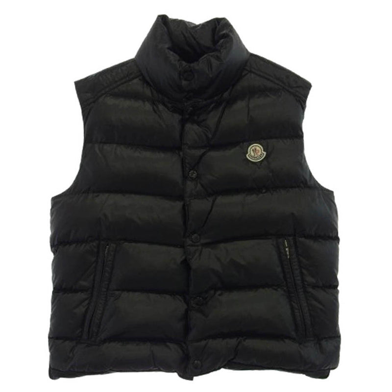 MONCLER モンクレール 120914335005 68950 TIB GILLET シャイニー ダウンベスト ブラック系 2【中古】