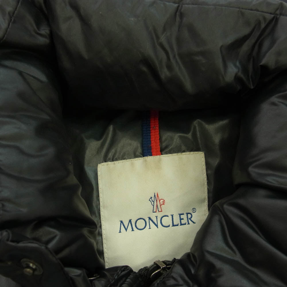 MONCLER モンクレール 120914335005 68950 TIB GILLET シャイニー ダウンベスト ブラック系 2【中古】